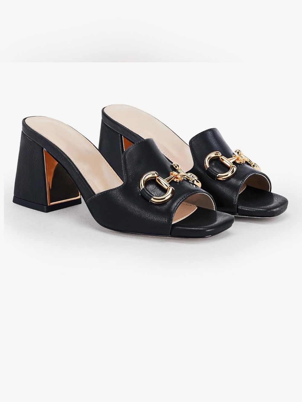 Women’s Chunky Heel Horse bit Sandle